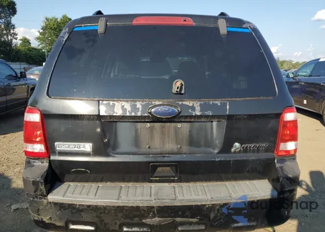 2010 Ford Escape Hybrid z USA, uszkodzony, nr VIN 1FMCU5K31AKC04278